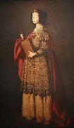 Saint Engracia Francisco de Zurbaran